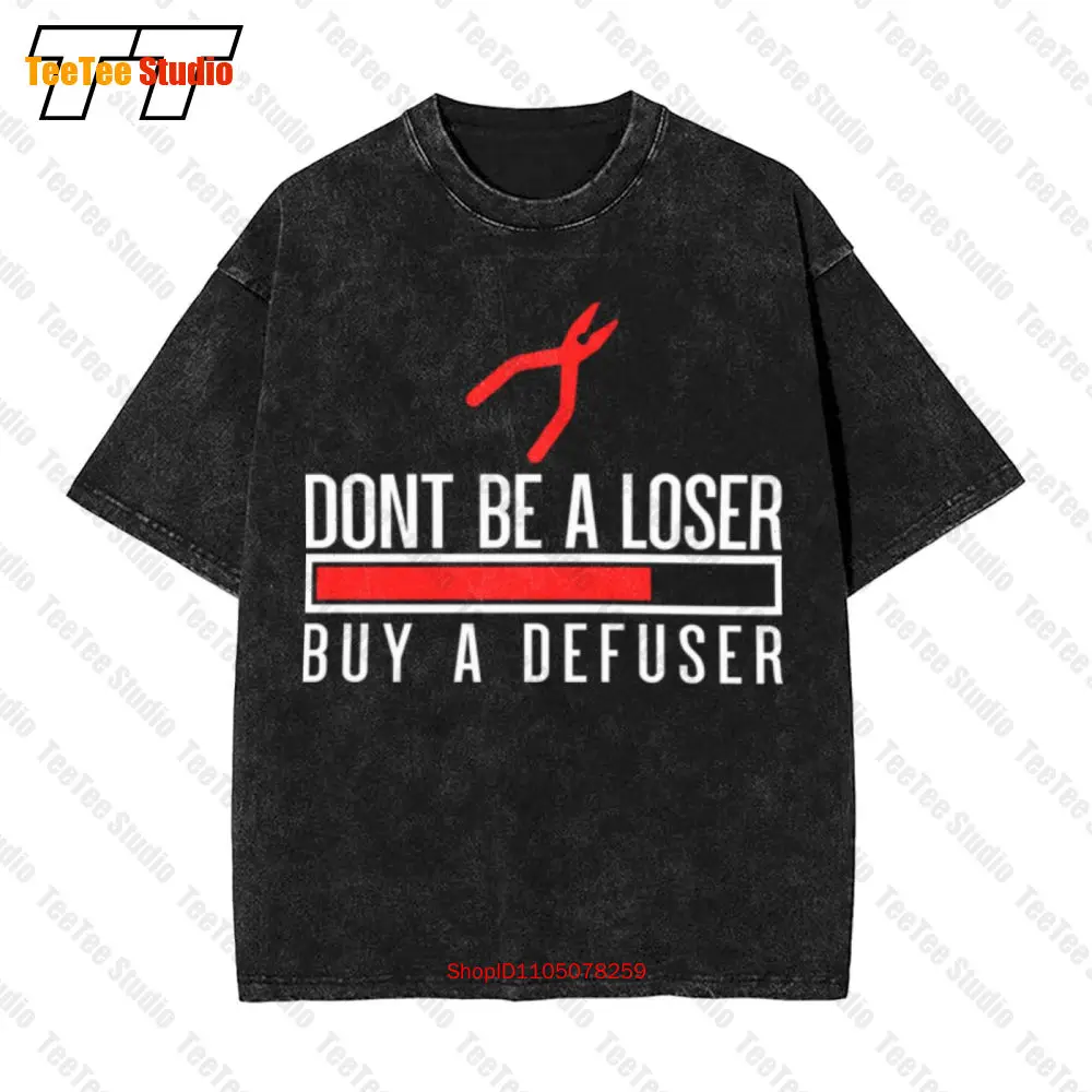 

Винтажная футболка большого размера Cs Go Dont Be A Loser Counter Strike PYDA