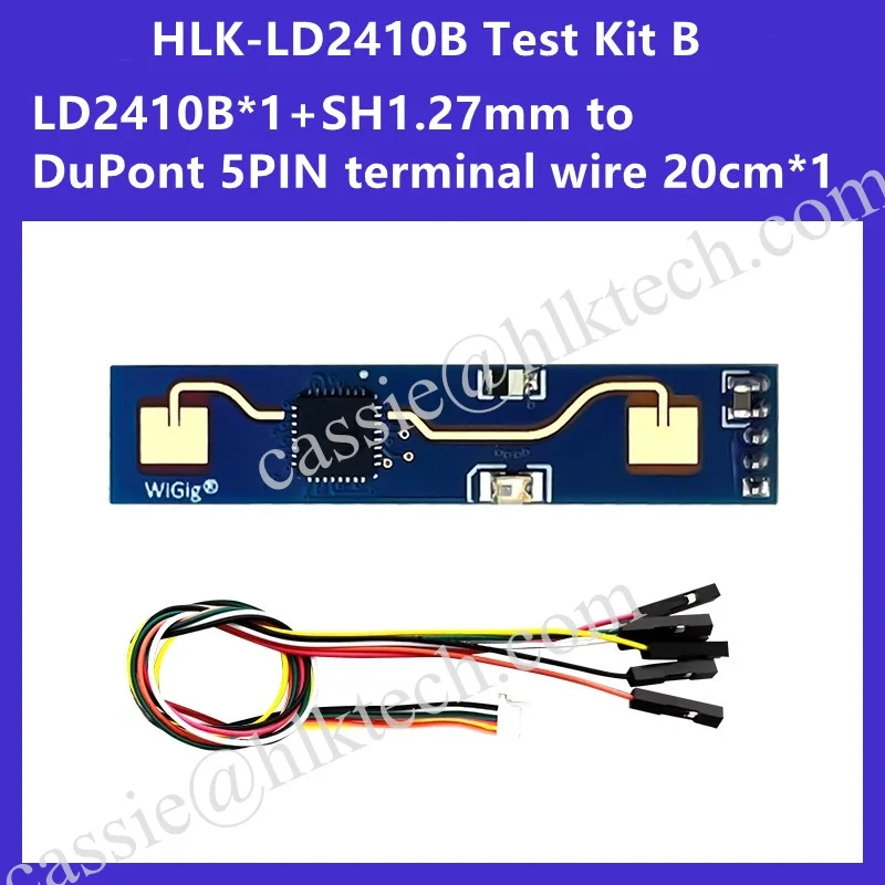 HI-Link HLK-LD2410C HLK-LD2410B 24G FMCW 24GHz Smart Human Presence Sensing Radar Modul Millimeter Wave Motion Switch Sensor 5V