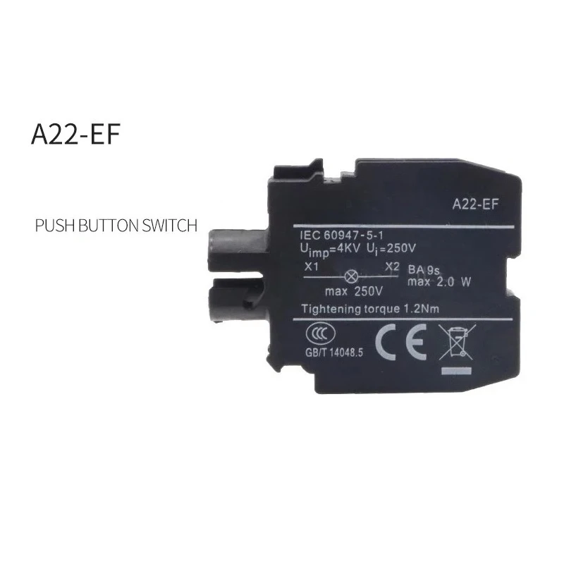 

10PCS A22-EK10 A22-EK01 A22-EK10C A22-EK01C A22-EC11 A22-EC02 A22-EC20 for Button Switch Contact New Original