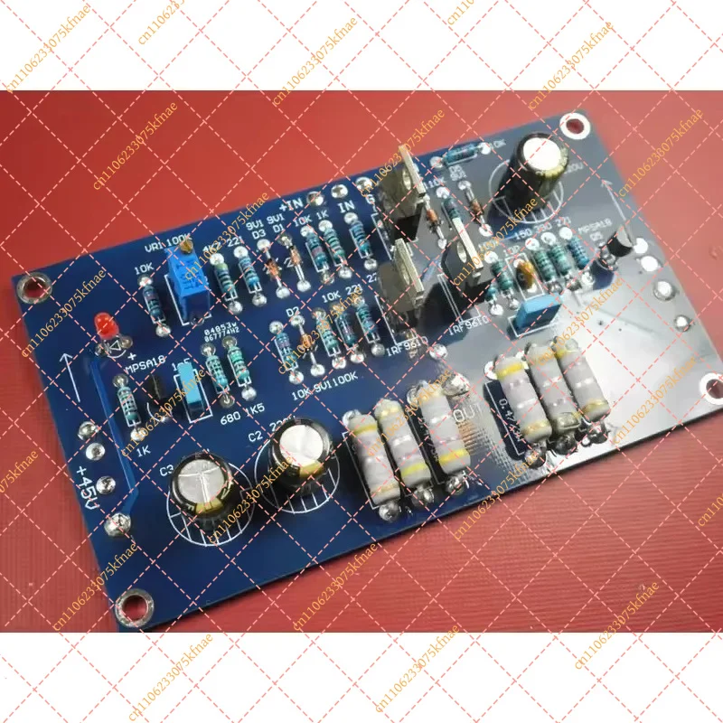 Class A Power Amplifier Board Kit PASS A2, 100W DC ±45V Operating Voltage, 12 Tubes Per Channel Audio Amplifier Module
