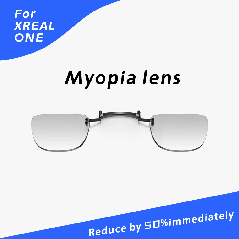 

For XREAL One AR glasses customized myopia lenses prescription lenses astigmatism farsightedness non spherical resin lenses