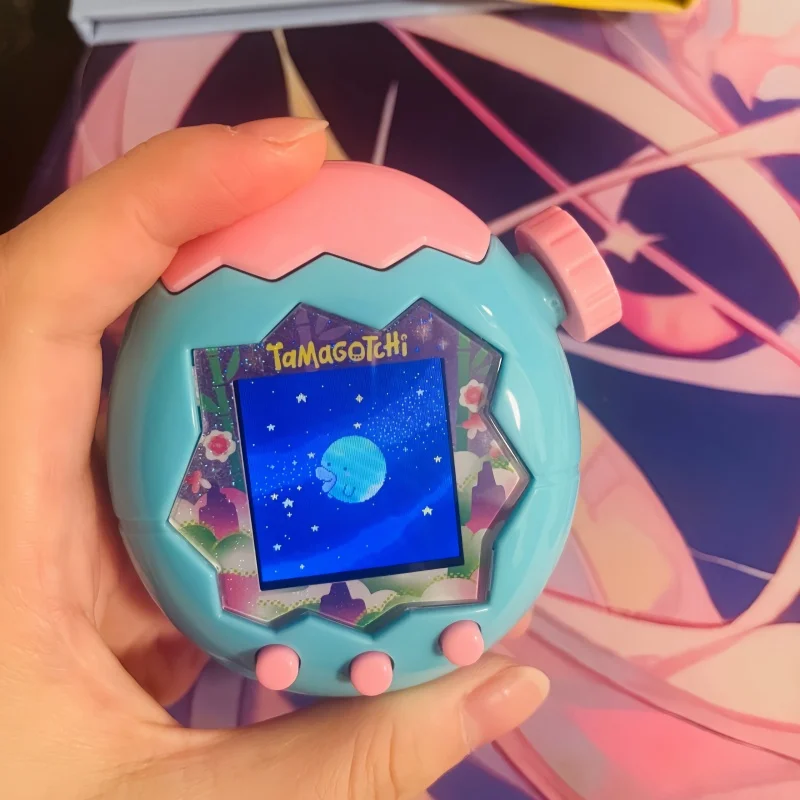 

Tamagotchi Paradise Electronic Green Forest Land Version Ocean Color Screen Serie Garden Collectible Accessory Toy Festival Gift
