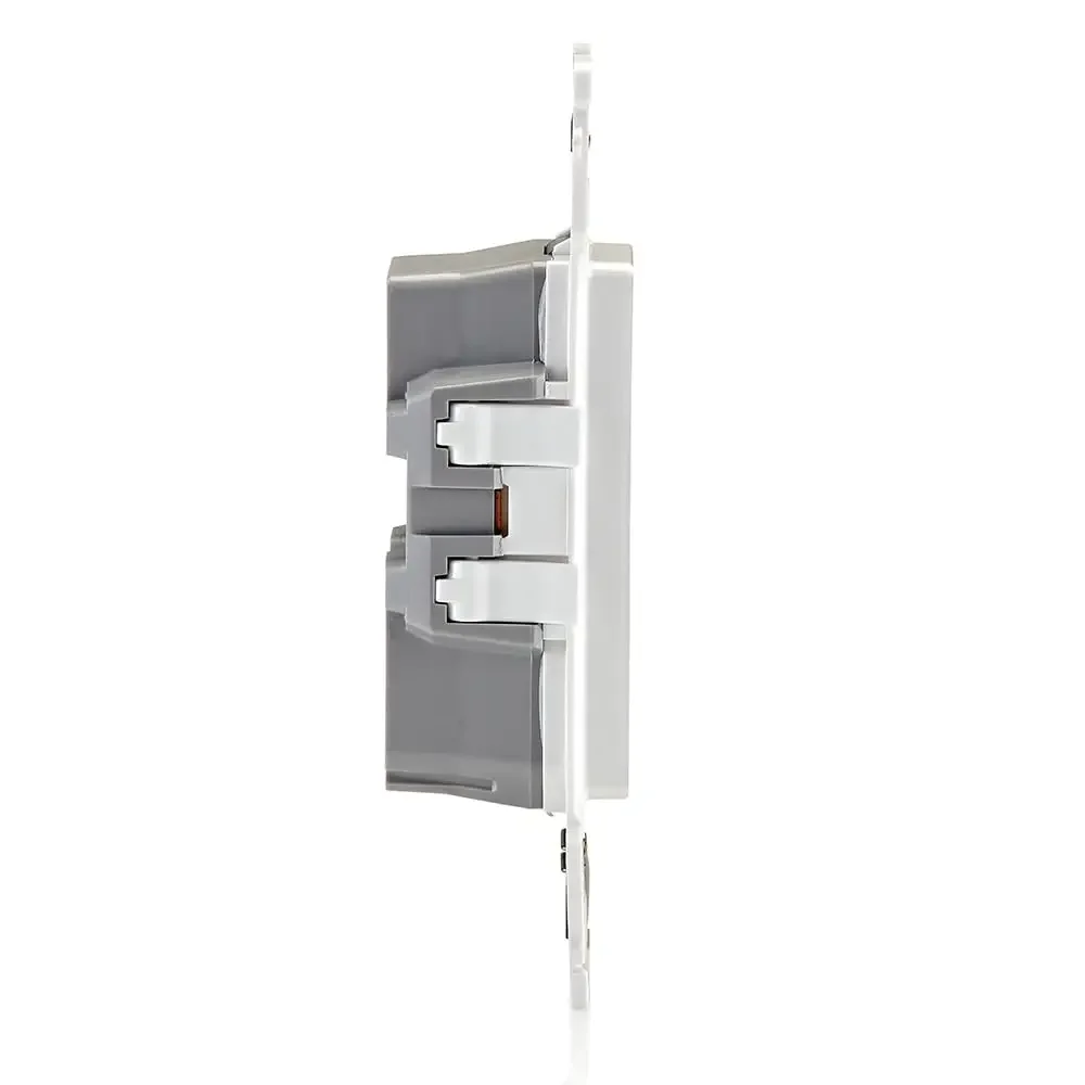 15 Amp Tamper-Resistant Duplex Outlet, E5325-SW, White