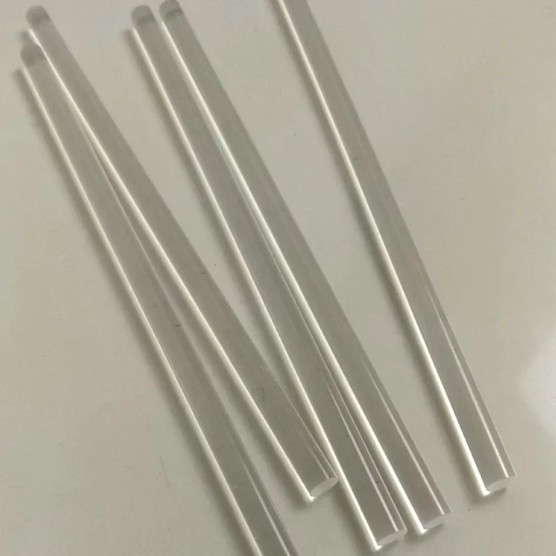 2mm to 100mm High Purity Silica Quartz Rod  For Smelting,Casting ,Scientific research