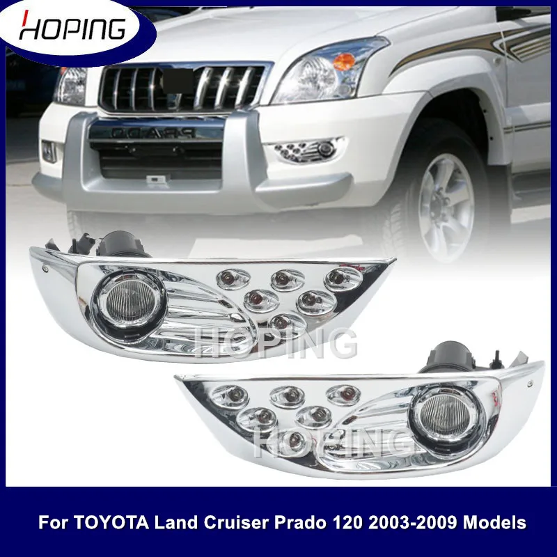 

Hoping Front Bumper LED Fog Light et For Toyota PRADO 120 Series 2700 4000 LC120 2002 2003 2004 2005 2006 2007 2008 2009