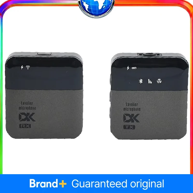 ميكروفون DK MP-3BR Lavalier بتقنية البلوتوث لتقليل الضوضاء الذكي مع إصدار ريفيرب DSP المدمج