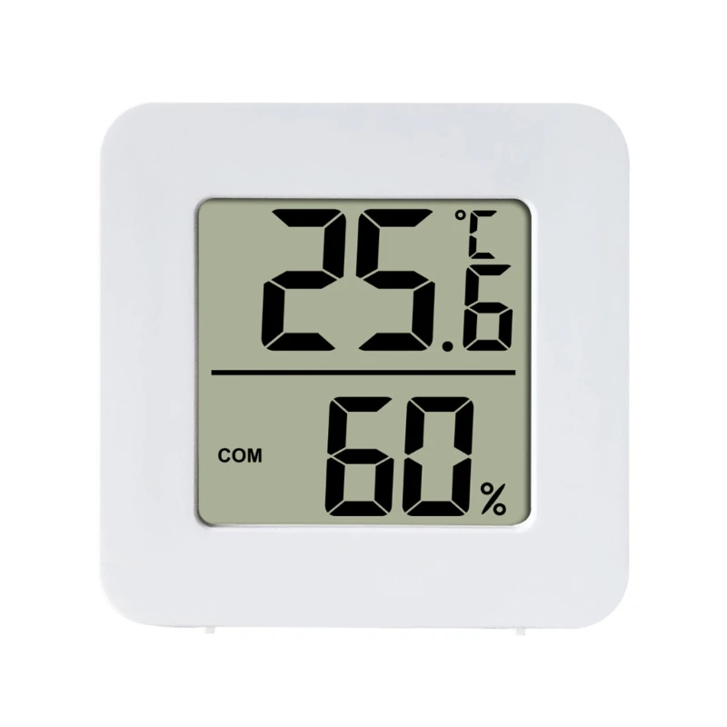 Indoor Office Weather-Station Home LCD Digital Hygrometer Gauge Humidity Meter Electronic Thermometer Temperature