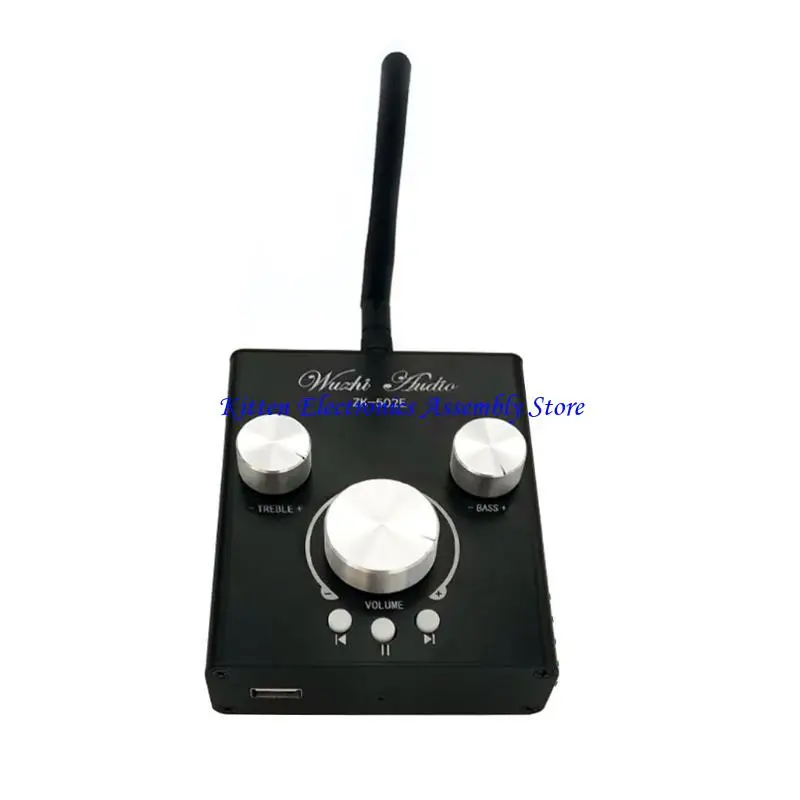 

96GD 100W Bluetooth5.0 Digita усилитель беспроводной двухканальный USB-стереоплана AUX USB