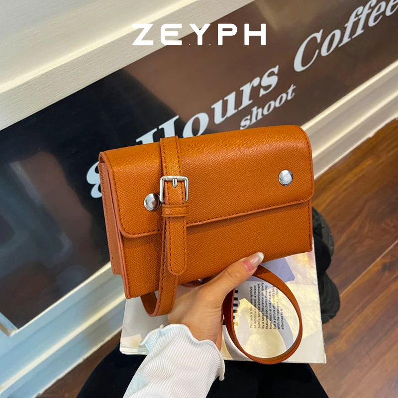

Zeyph Simple And Versatile Solid Colours Shoulder Bag for Women 20250Winter Trend Y2K Handbags and Purses Females Crossbody Bags