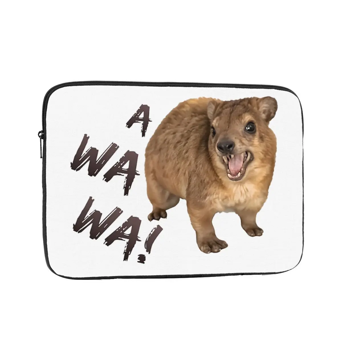 

Awawa Angry Screaming Rock Hyrax Meme Laptop Sleeve Cover Bag 10 12 13 15 17 Inch Notebook Bag Sleeve Tablet Shockproof Case Bag