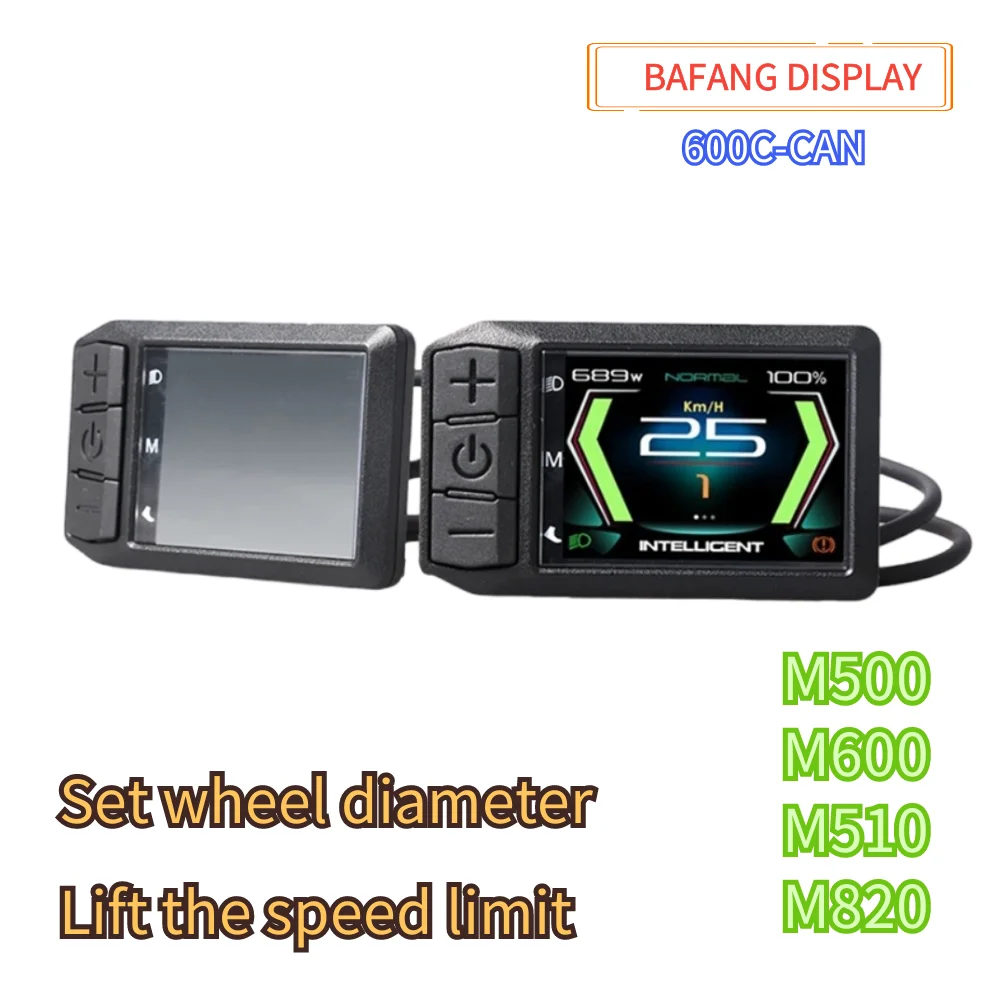 bafang-600c-tft-display-m510-m600-m500-m560-motor-remove-speed-limit-set-wheel-diameter-dedicated-display-multilingual-display