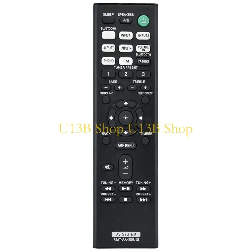 U13B RMT-AA400U Remote for STR-DH190 STR-DH590 STR-DH790 Durable Controller