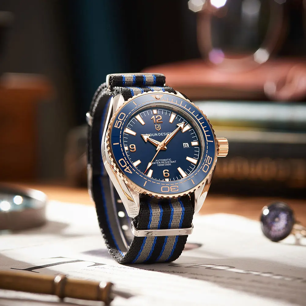 DIDUN 2025 New Men's Mechanical Watches Top Luxury Brand Men Automatic Watch For Men Diver Wristwatch Japan Miyota 8215 Movement