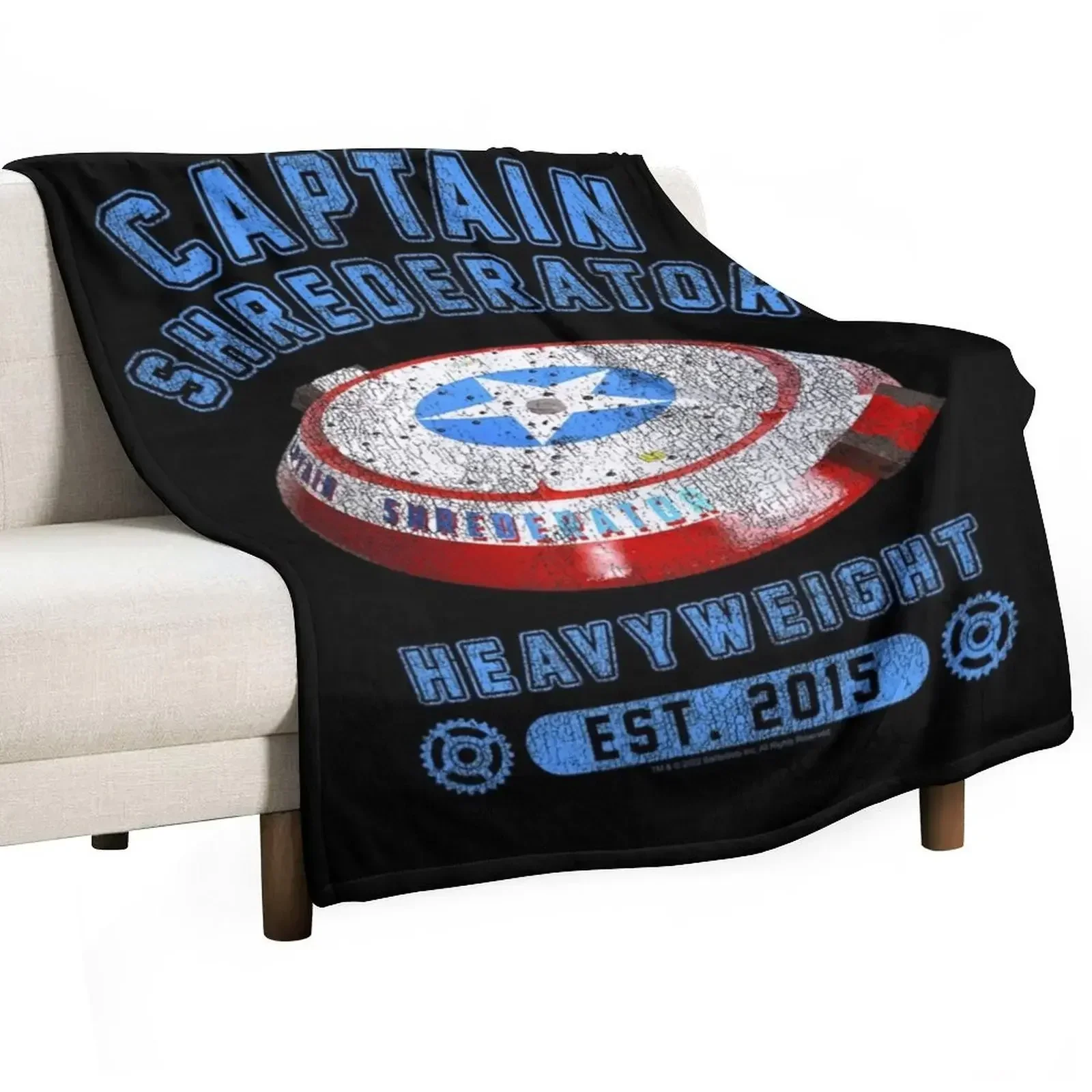 

Robot Combat Television - Vintage Show Throw Blanket Thins wednesday Blankets