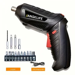 Electric Screwdriver Battery Rechargeable Cordless Screwdriver Powerful Impact Wireless Screwdriver Drill Electric Screw Driver