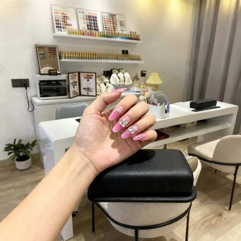 

Pedicure Table Salon Professional Luxury Nail Table Manicure Secretary Beautician Decor Coffee Tables Nails Salon Escrivaninha