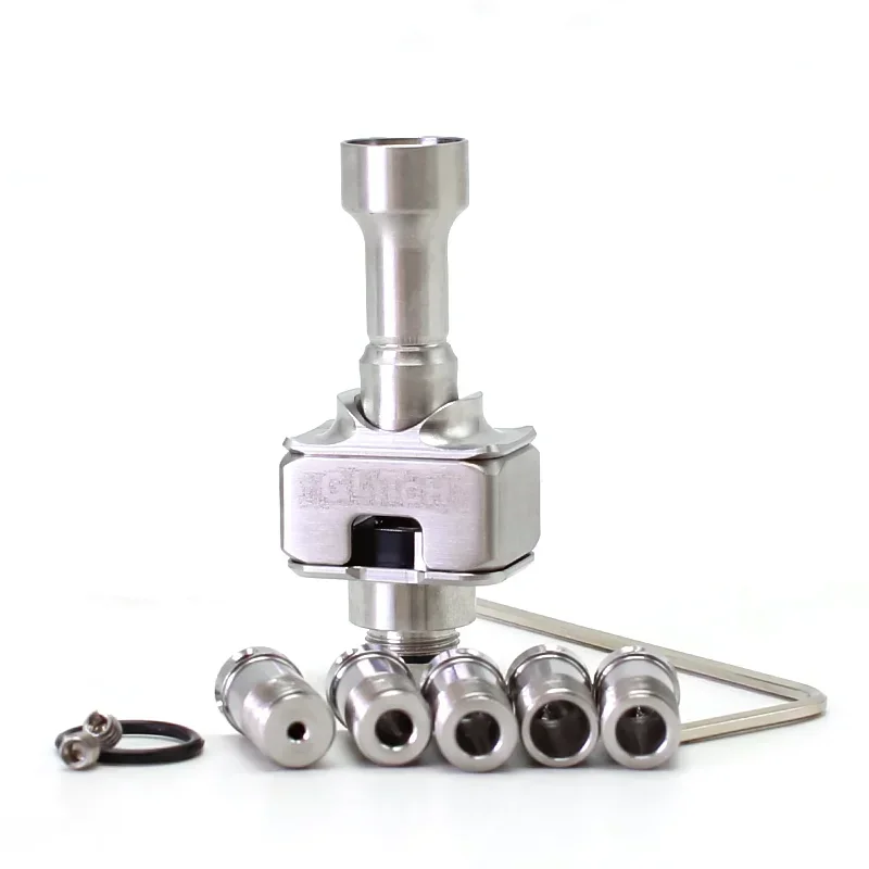 SXK Glitch RBA By UnKw Mobb Scepter RBA Ss316 + Tanque Vape PEEK preto para caixa de boleto DNA 60W Chip Boro Ambition Mods Glitch RBA