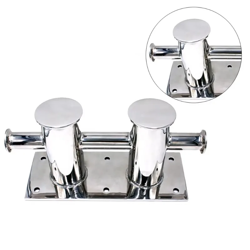 

Морской стыковый тумблер из нержавеющей стали 316, двойной крестообразный бильярд для прицепа лодки, швартовочный трос, шип