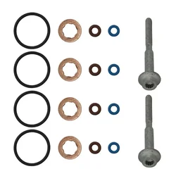 18x Injector Clamp Bolt & 4x Nozzle Seal Kit For VW Audi Skoda SEAT 1.6 TDi