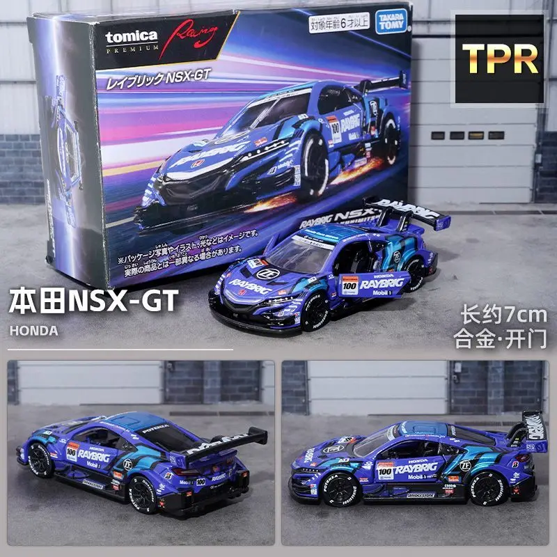 

Takara Tomy Tomica Premium Racing TPR Honda NSX GT 100, модель автомобиля из сплава, двойные двери, можно открыть