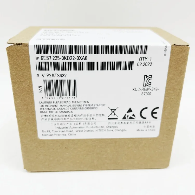 

S7-200 CN Analog Input / Output PLC Module 6ES7235-0KD22-0XA8