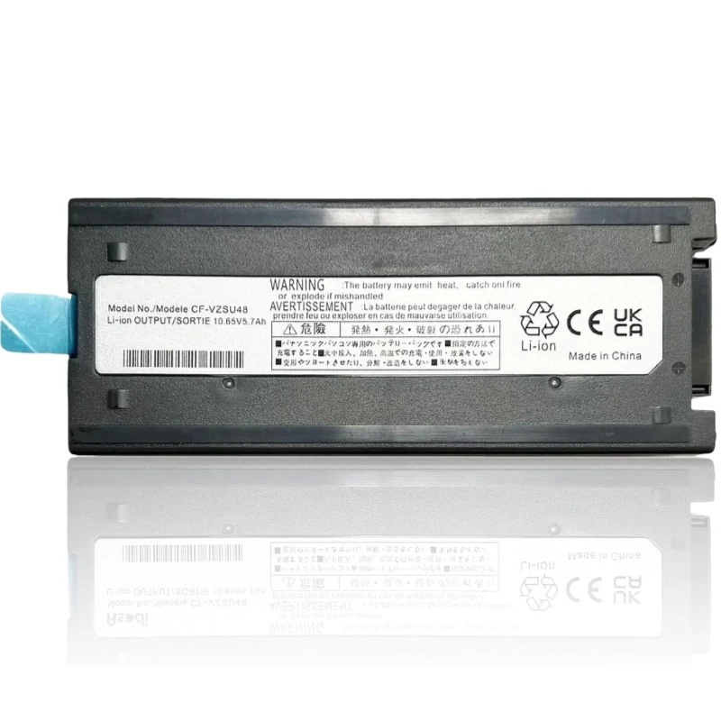 10.65V 58Wh New CF-VZSU48 Laptop Battery For Panasonic Toughbook CF-19 CF-VZSU48R CF-VZSU28 CF-VZSU50 CF-VZSU48U 6Cell