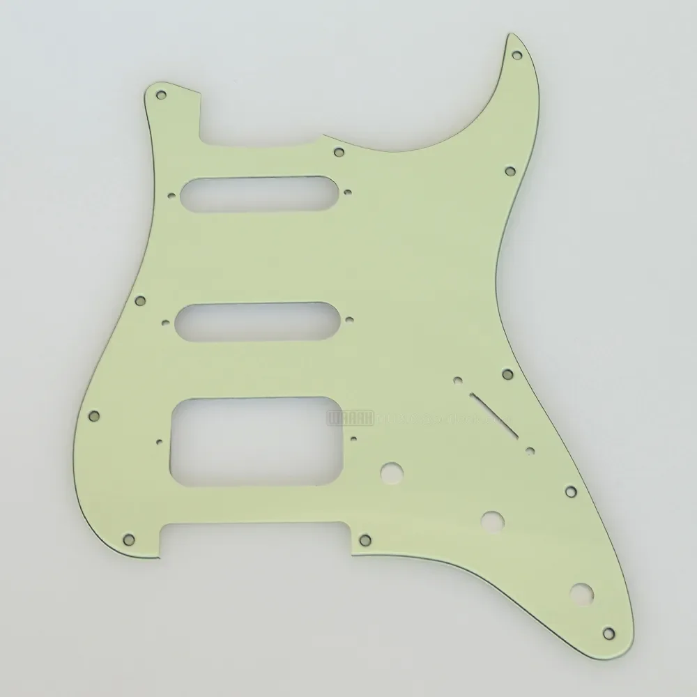 Guitarra HSS ST Pickguard, 11 Buracos, EUA, México, 3Sly para Guitarra Elétrica