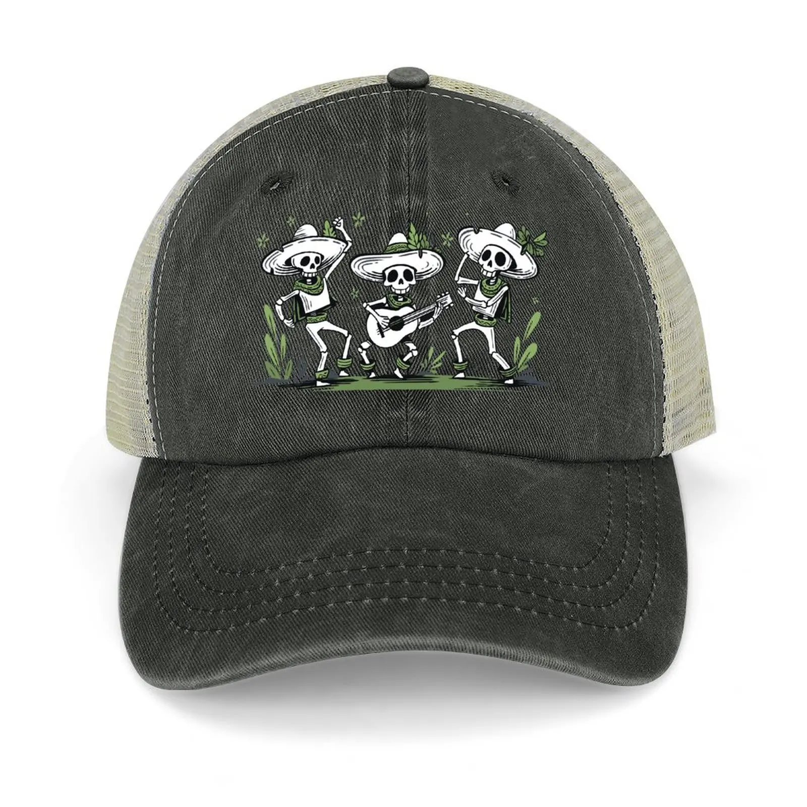 

Mexican dancing skeletons Baseball Cap New In Hat Rave Golf Wear Women's Hats 2025 Men's