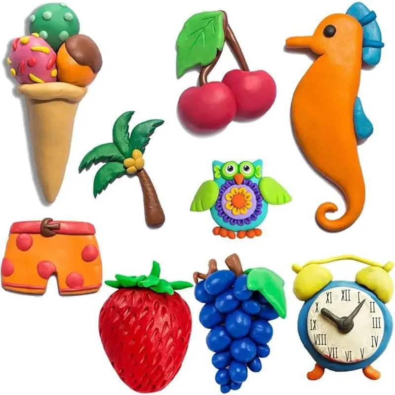 Polymer Clay 24/36/50 Farben, Starter-Sets aus Modelliermasse für Kinder, Ofen-gebackener Modellton mit Bildhauerei-Werkzeugen