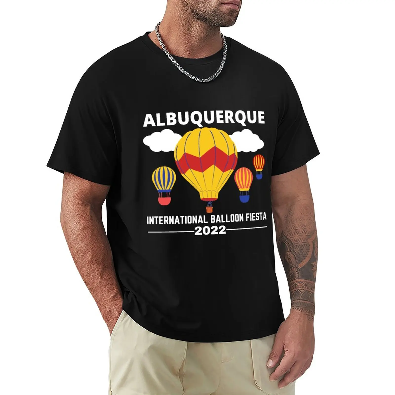 

Albuquerque Balloon Fiesta 2022 T-Shirt Oversized t-shirt sweat shirt plus size tops mens t shirts pack