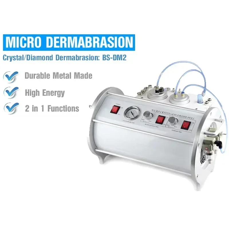 2n1 CRYSTAL DIAMOND MICRODERMABRASION DERMABRASION Diamond Peeling Skin Rejuvenation Wrinkle Removal Beauty Machine NV300
