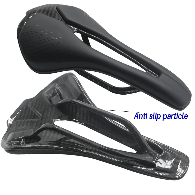 

suoer light Leather Carbon Saddle MTB/Road Bike Saddle eather Cushions Carbon Rails Bicycle Seat bike seat 123g bike parts