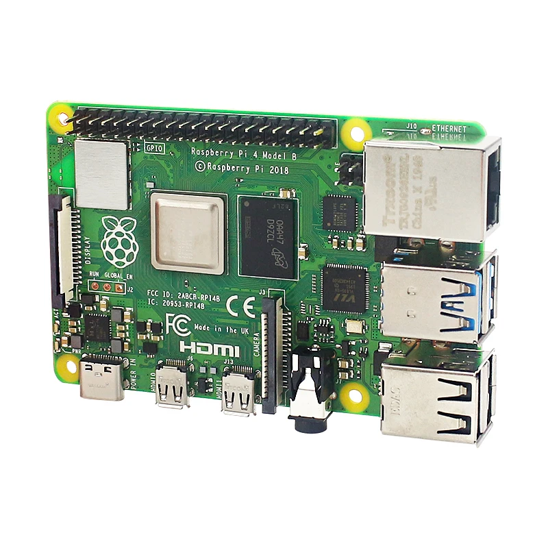 Raspberry Pi 4 Model B 1 2 4 8 GB pamięci RAM Broadcom BCM2711Cortex-A72 ramię V8 64-bit SoC WiFi BLE 4K P60 wideo płyta demonstracyjna Pi 4B Pi4