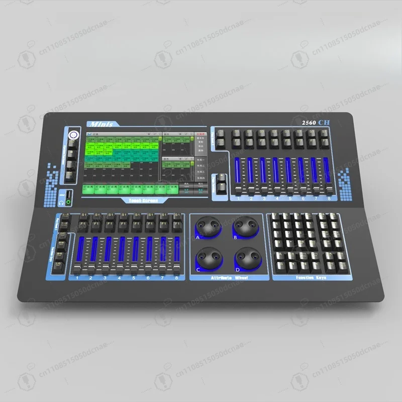 Dual Touch Smart Digital DMX512 Stage Lighting Console Touch Dimmer Controller For Club Wedding Stage