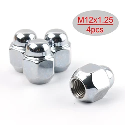 4X For Infiniti G20 G35 Nissan Armada Atlas Condor M20 March Maxima Car Wheel Lug Bolts Nuts M12X1.25 Car Standard Accessories