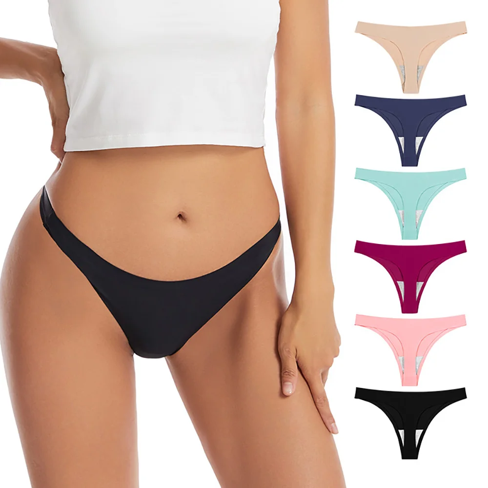 WarmSteps S-3XL Woman Panties G Strings Thongs Sexy Solid Women's Underwear Seamless Lingerie S-XXXL Plus Size Female Tangas