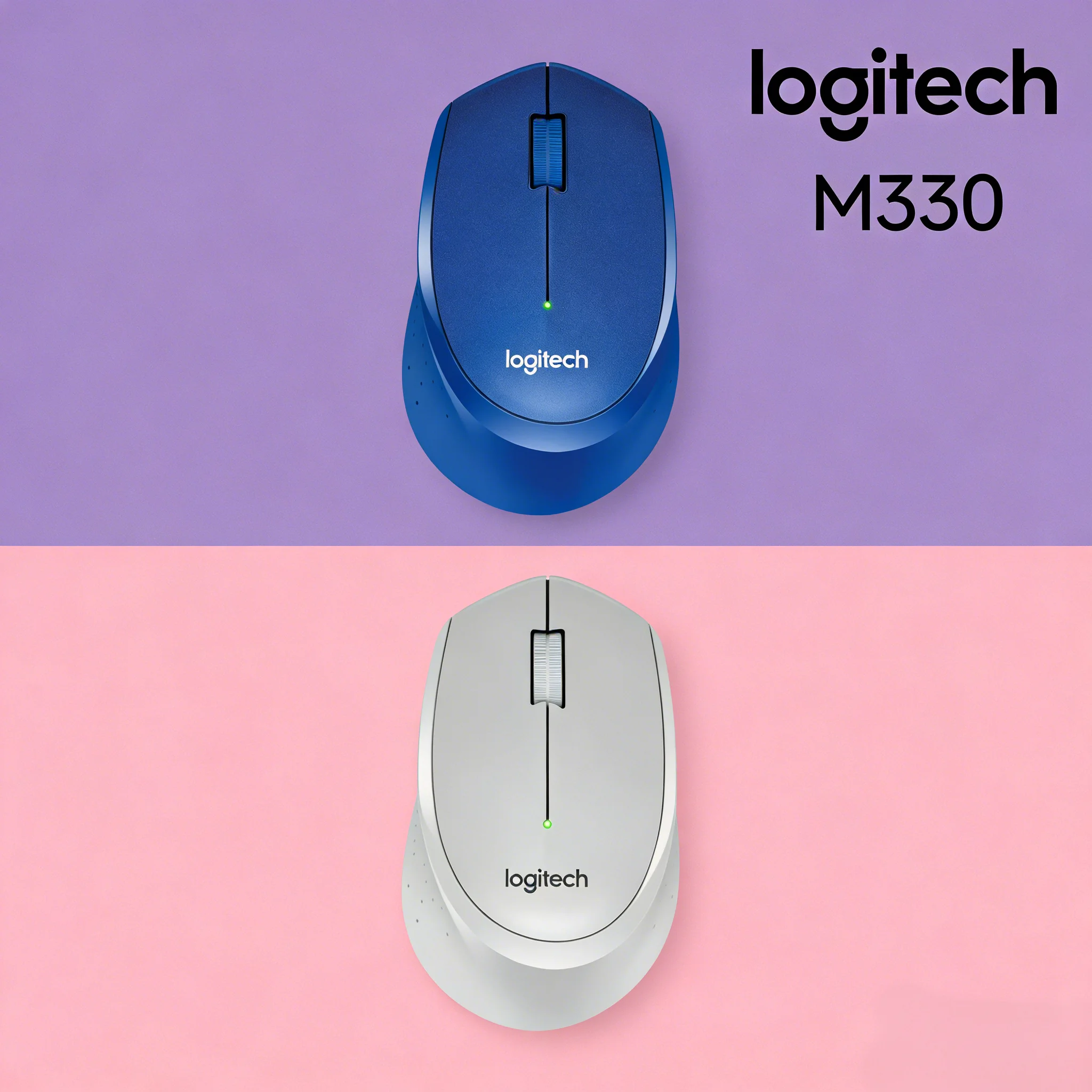 

M330 Right-Hand Ergonomic Mouse Comfortable Grip 24-Month Battery Life
