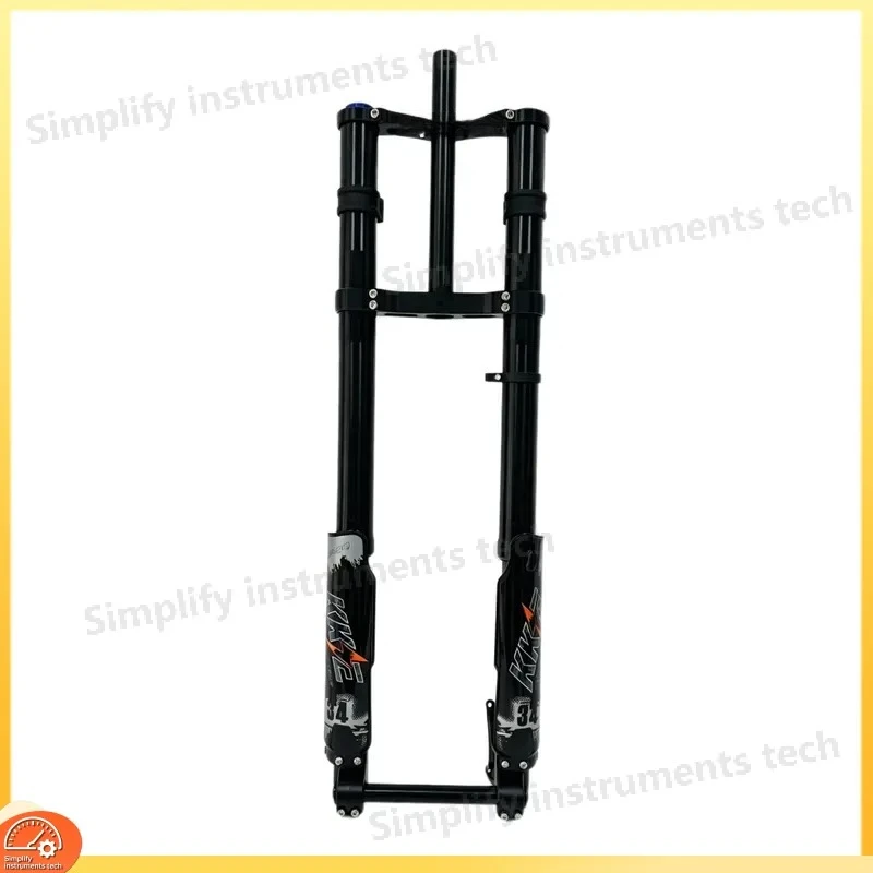 Bike Front Fork 110x20mm Ultra Wide Tire Fat Tire Suspension Fork Shock Absorber for Off Road E Bicycle Mountain