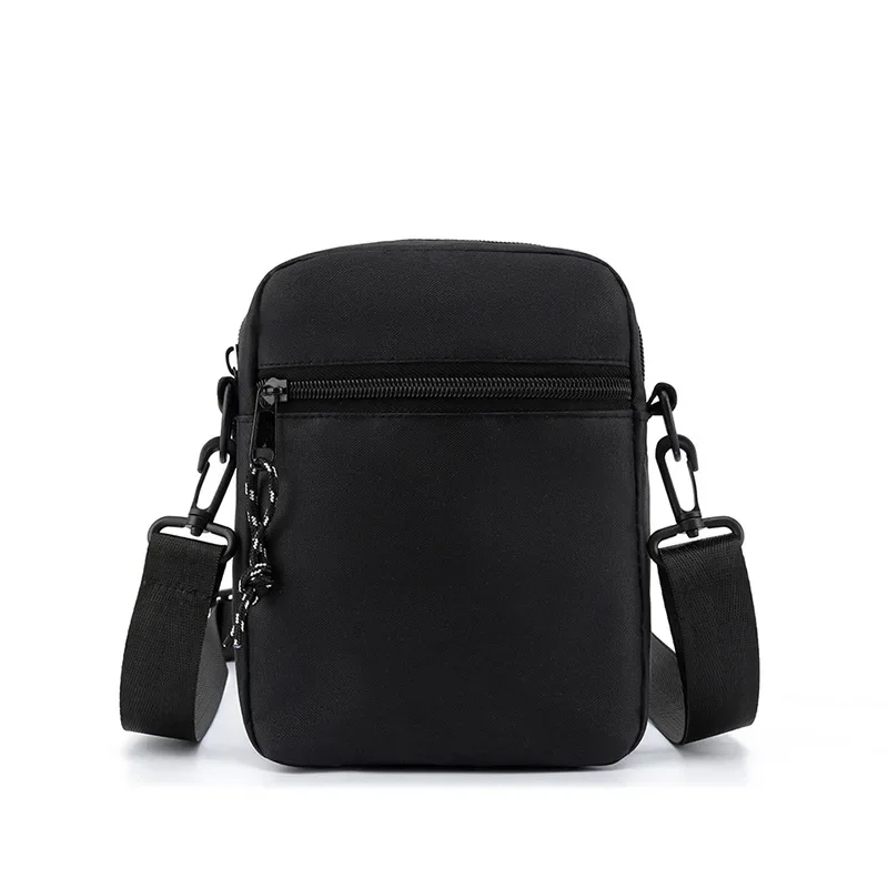 Simple Casual Mini Crossbody Bag 2024 Lightweight Multifunctional Sports Satchel Vertical Men's Crossbody Bag