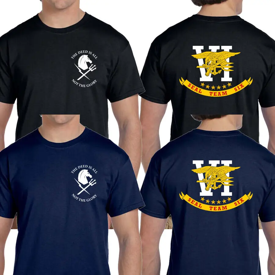 

Naval Special Force NSWDG Seal Team Six DEVGRU Black Squadron T-Shirt 100% Cotton O-Neck Summer Short Sleeve Casual Mens T-shirt