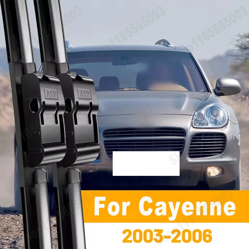 Wiper Front Wiper Blades Kit For Porsche Cayenne 2003 2004 2005 2006 Windshield Windscreen 26"26" Accessories