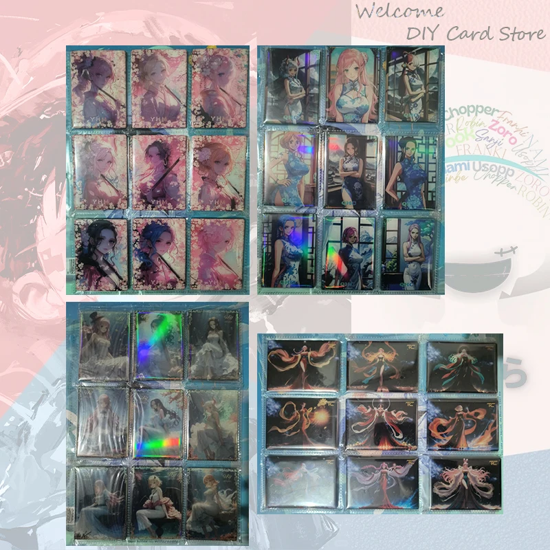 Japanese Anime ONE PIECE RAG UR SIP DR TC QHC Carrot Kalifa Boa Hancock Nami Roronoa Zoro Monkey D. Luffy Collectible Cards