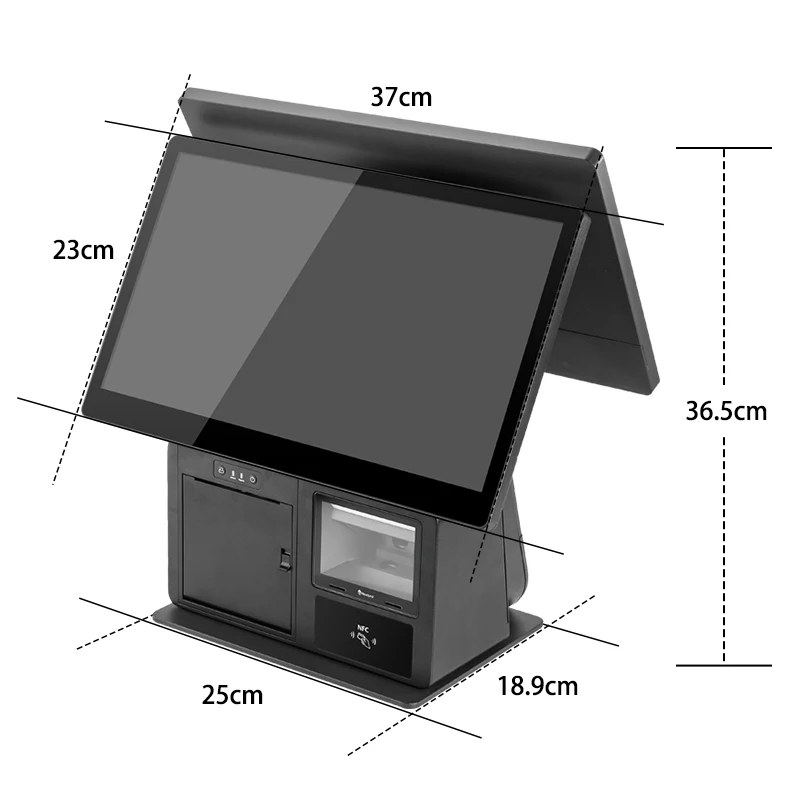 

Professional All in One POS New Design POS Systems for Shops OEM Service Point of Sales
