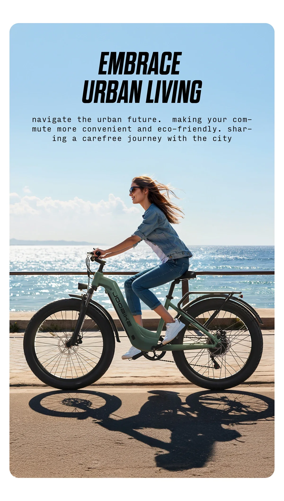 JOOBIKE JOO1 Elektrofahrrad für Erwachsene, Herren E-Mountainbike, 48V17.5AH Akku, 26 Zoll Reifen, All-Terrain E-Bike – Detail 4