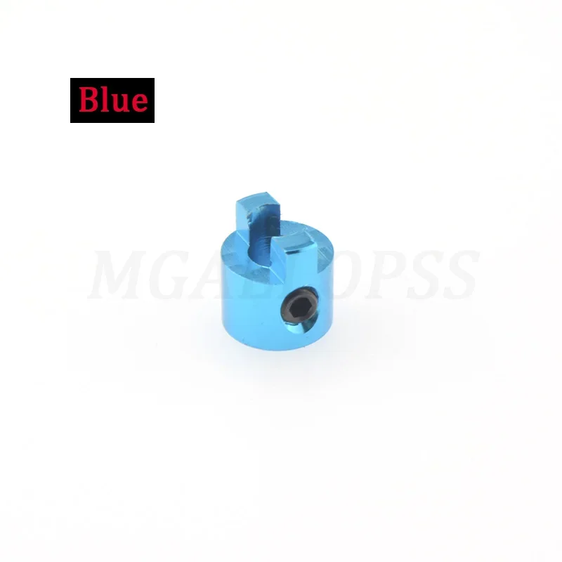 RC Boot 1pc 4mm Drive Hond Propeller Kruk Bevestiging Mount Propeller As Connector Joint Drive Hond voor RC Boot As polychroom