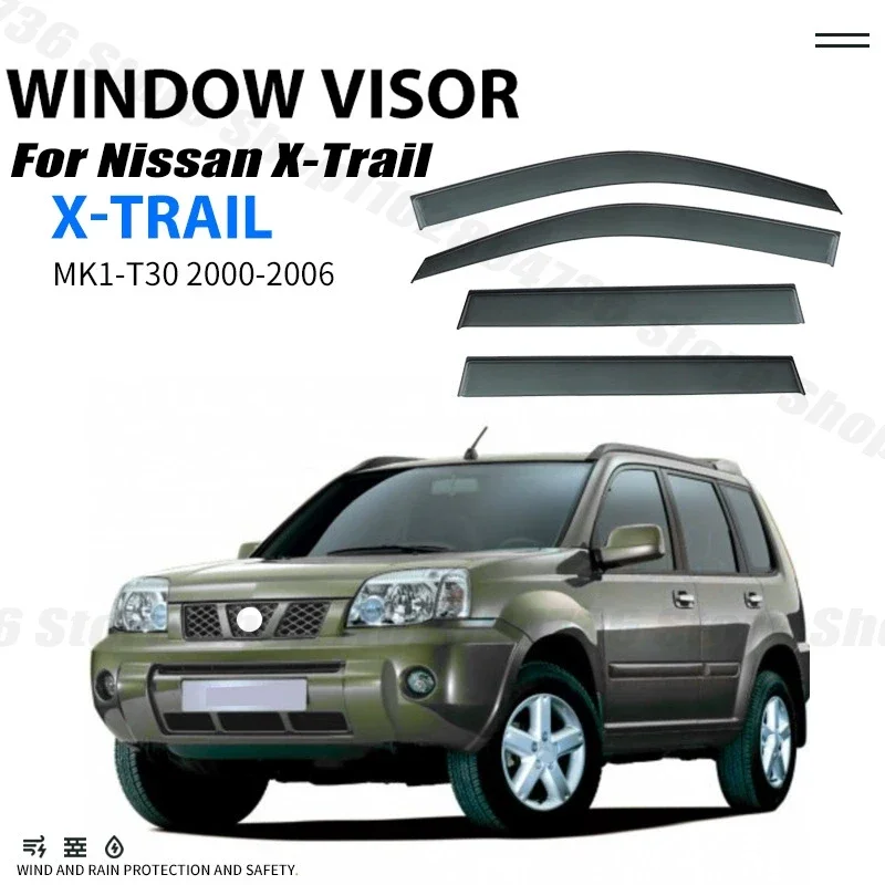 deflettori-d'aria-per-finestrini-nissan-x-trail-mk1-t30-set-da-4-pezzi-protezione-antipioggia-e-antivento-per-finestrini-laterali-auto