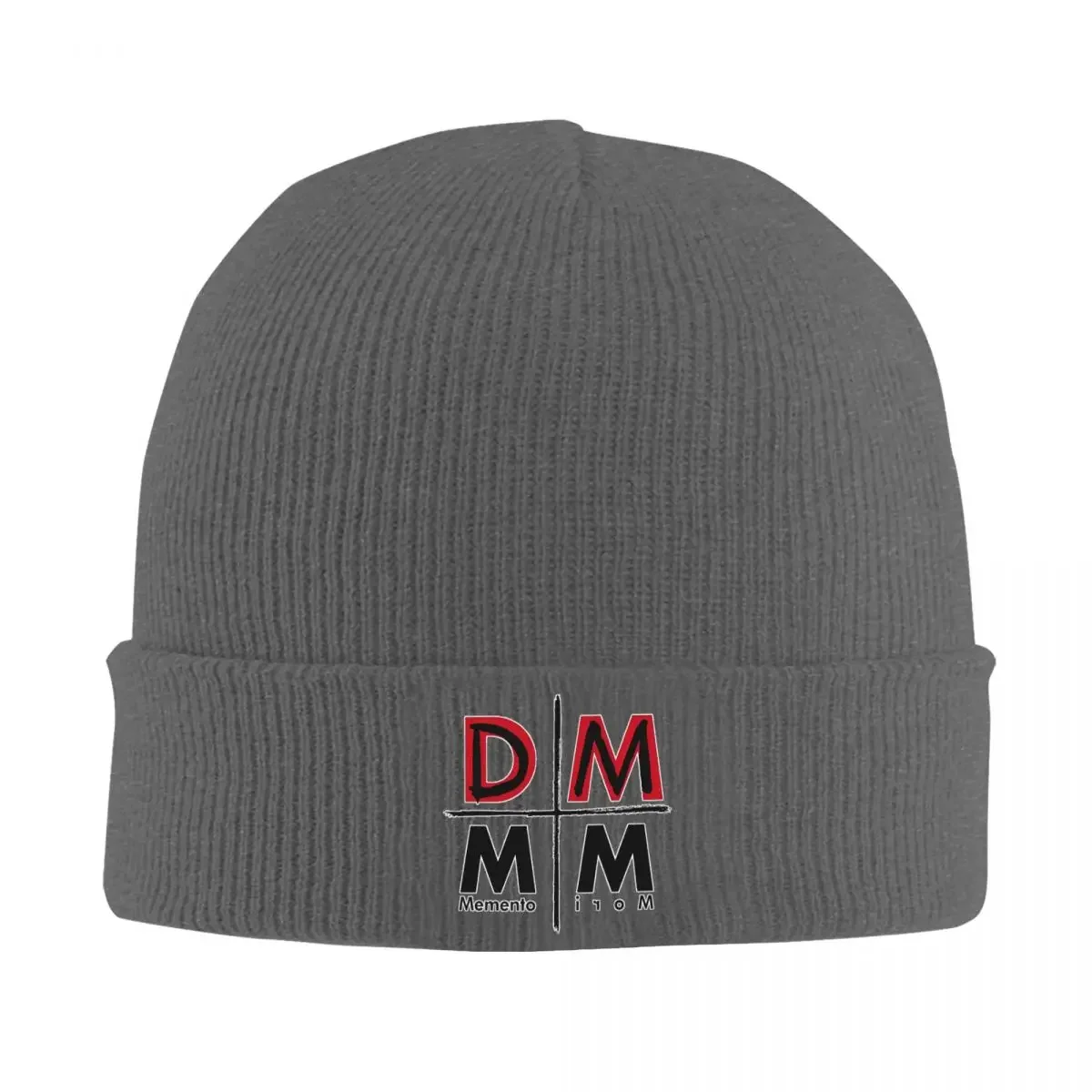 DM Memento Mori Beanie Hats Knit Hat Outdoor Sport Head Wrap Men Women Unisex Caps Autumn Pattern Bonnet Hats Birthday Present