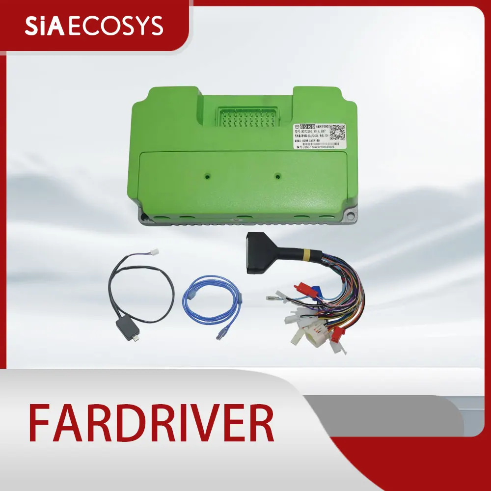 

SIAECOSYS/FARDRIVER ND72260 High Power Electric Motorcycle Controller 260A BLDC Programmable with USB cable For 1.5-3kW QSMotor