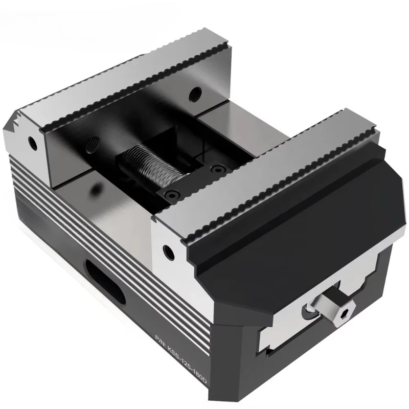 KSF-125-180D Zero Point Hand Hardened Steel Heavy Duty Vise Compatible