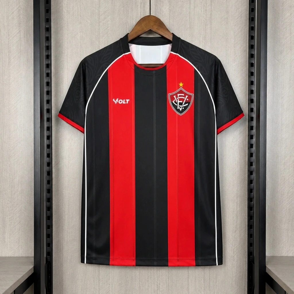 2026/27 Season EC Vitória Football Jersey Shirt, Men Women Summer 3D Print Breathable Quick Drying Fashion Jersey Sweatshirt